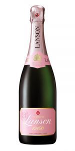 VINOS ESPUMOSOS rosé label lanson